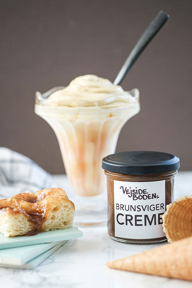 vanilje is med Brunsvigercreme